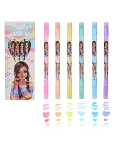 TOPModel Set de feutres de coloriage Pastel
