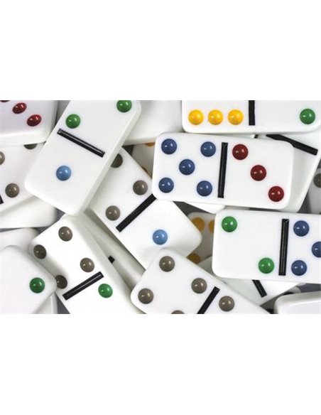 Tactic Domino double 6 boîte métal