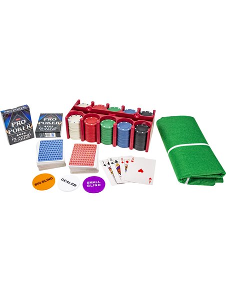 Tactic Pro Poker: Coffret métal tout en 1