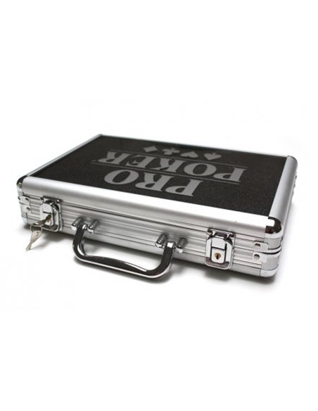 Tactic Pro Poker Mallette métal 200 jetons