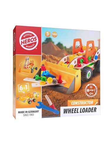 Heros Constructor Chargeuse sur roues 140 pcs