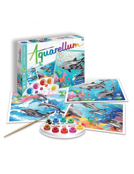 AQUARELLUM "Dauphins"