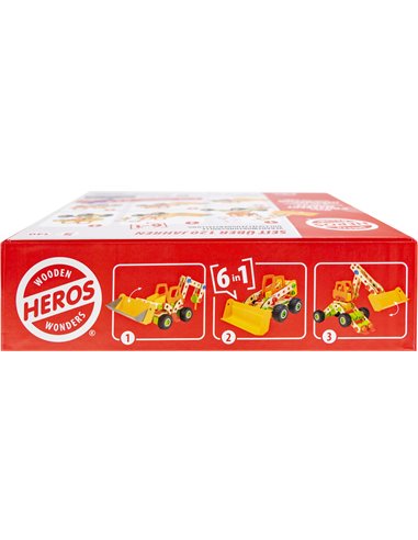 Heros Constructor Chargeuse sur roues 140 pcs