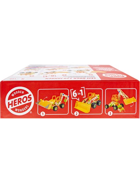 Heros Constructor Chargeuse sur roues 140 pcs