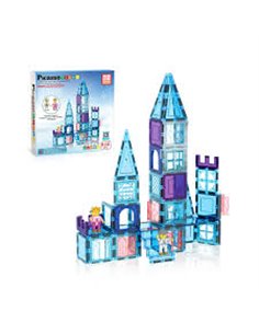 PicassoTiles Kit Magnétique 72 Pièces Thème Hiver renne des neiges 2