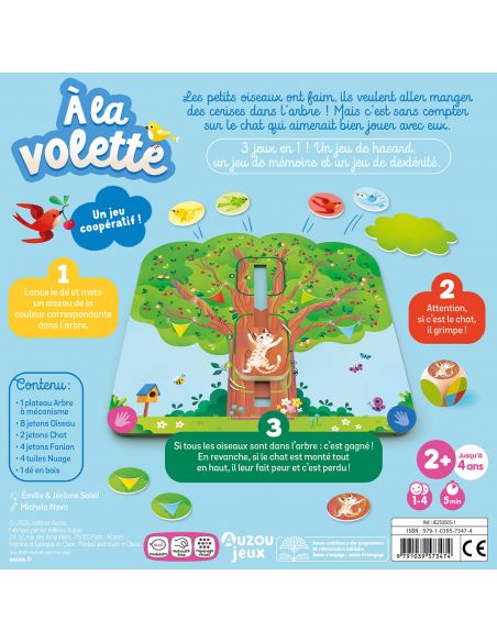 GRAND JEU - À LA VOLETTE - Auzou