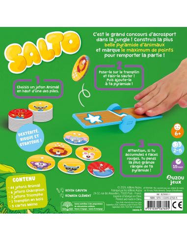GRAND JEU - SALTO - Auzou
