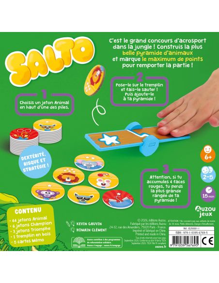 GRAND JEU - SALTO - Auzou