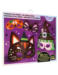 MA POCHETTE D'ARTISTE - MASQUES D'HALLOWEEN