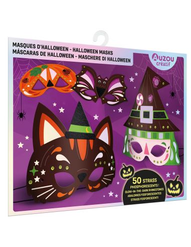 MA POCHETTE D'ARTISTE - MASQUES D'HALLOWEEN