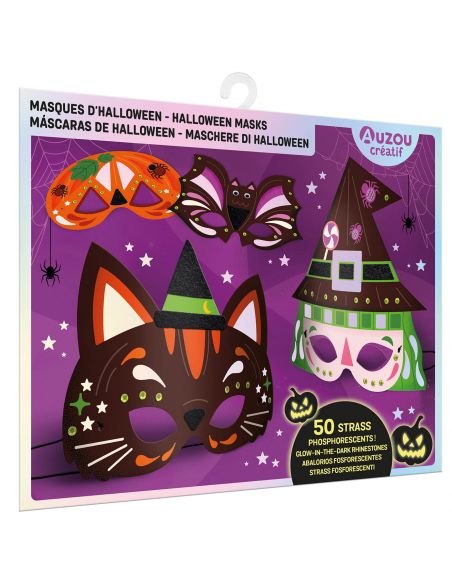 MA POCHETTE D'ARTISTE - MASQUES D'HALLOWEEN