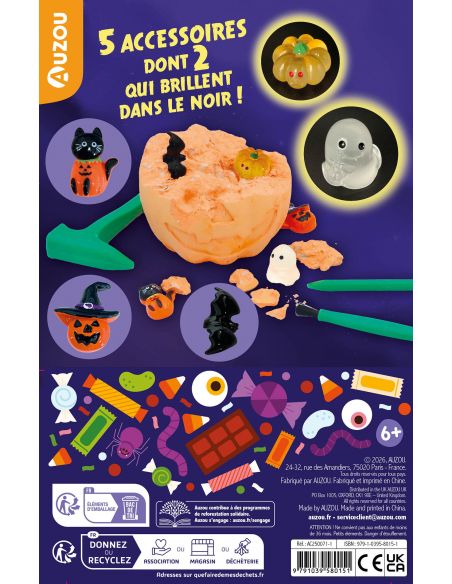 MA CITROUILLE À CREUSER halloween - Auzou