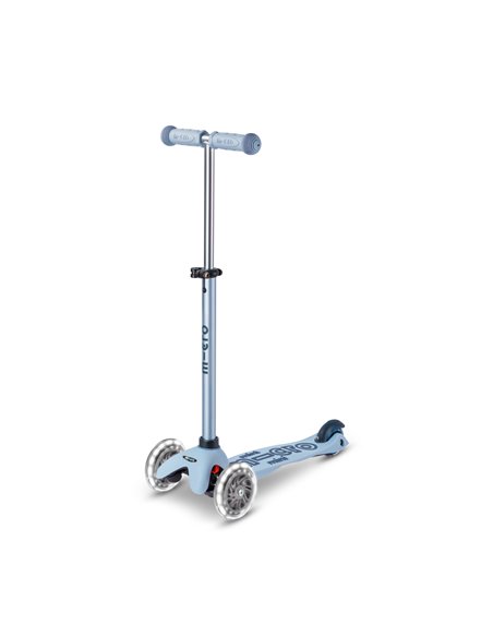 Trottinette évolutive Micro Mini2Grow 2.0 Bleu Ardoise LED