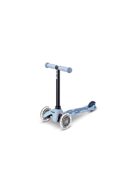 Trottinette évolutive Micro Mini2Grow 2.0 Bleu Ardoise LED