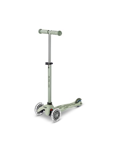 Trottinette évolutive Micro Mini2Grow 2.0 Vert Sauge LED