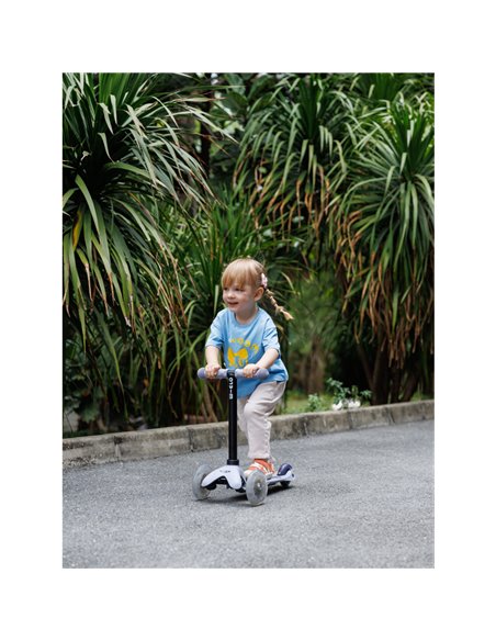 Trottinette évolutive Micro Mini2Grow 2.0 Vert Sauge LED