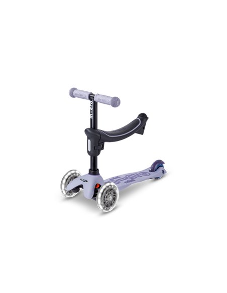Trottinette évolutive Mini Micro Mini2Grow 2.0 Lavande LED