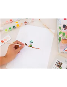 Coffret peinture au numéro - Petit Pinceau - Bath Tub - La petite épicerie 2