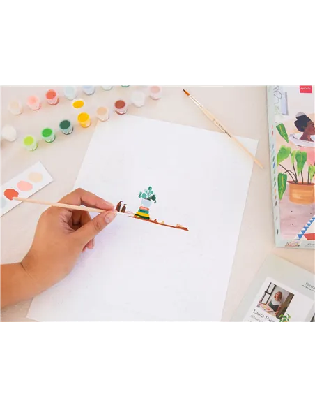 Coffret peinture au numéro - Petit Pinceau - Bath Tub - La petite épicerie