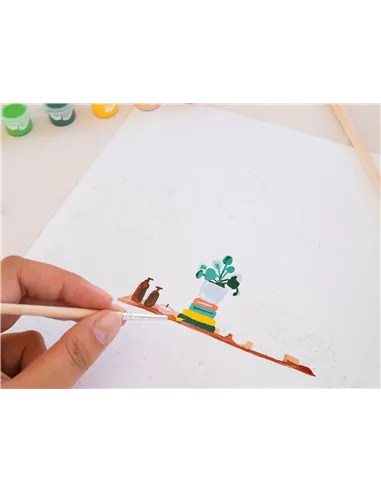 Coffret peinture au numéro - Petit Pinceau - Bath Tub - La petite épicerie