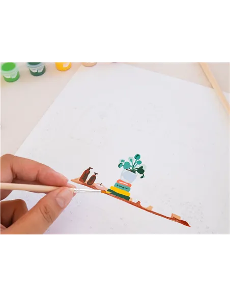 Coffret peinture au numéro - Petit Pinceau - Bath Tub - La petite épicerie