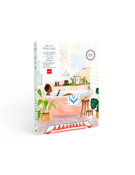 Coffret peinture au numéro - Petit Pinceau - Bath Tub - La petite épicerie