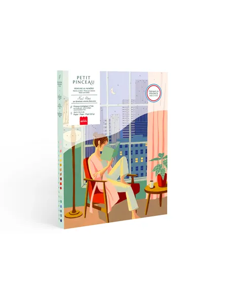 Coffret peinture au numéro - Petit Pinceau - Nuit Bleue - La petite épicerie
