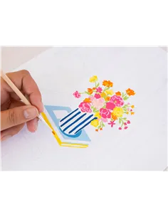 Coffret peinture au numéro - Petit Pinceau - Des Fleurs Et Des Récits - La petite épicerie 2