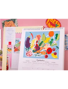 Calendrier à peindre - Édition 2027 - peinture au numéro - Petit Pinceau Fruits et Légumes - la petite épicerie 2