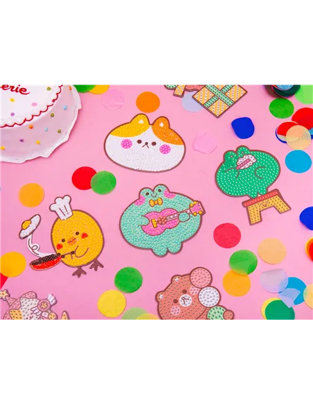 Party Pack Petit Diamond kids - Atelier de 8 Magnets pour anniversaire enfants - La petite épicerie