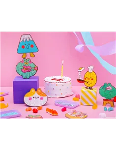 Party Pack Petit Diamond kids - Atelier de 8 Magnets pour anniversaire enfants - La petite épicerie 2