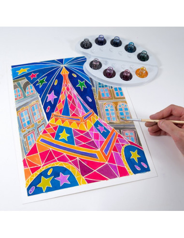 AQUARELLUM "Paris by Night"