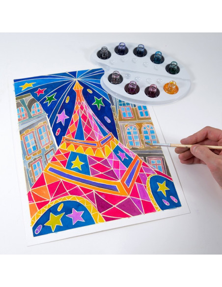 AQUARELLUM "Paris by Night"