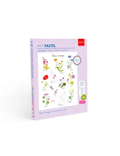 Coffret pastel au numéro - Petit Pastel - Fleurs sauvages - la petite épicerie
