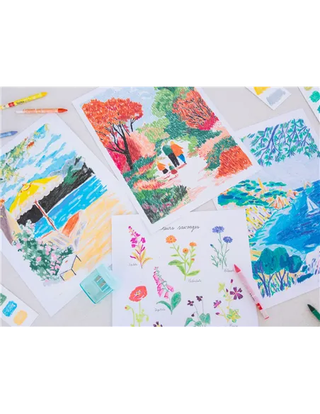 Coffret pastel au numéro - Petit Pastel - The Italian Summer - La petite épicerie