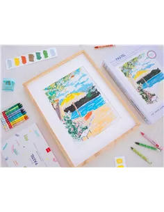 Coffret pastel au numéro - Petit Pastel - The Italian Summer - La petite épicerie 2