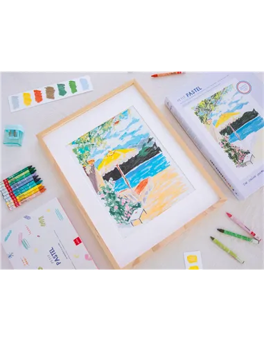 Coffret pastel au numéro - Petit Pastel - The Italian Summer - La petite épicerie
