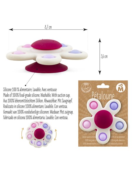 SILICONE : PÉTALOUNE 5P POP - GRISE