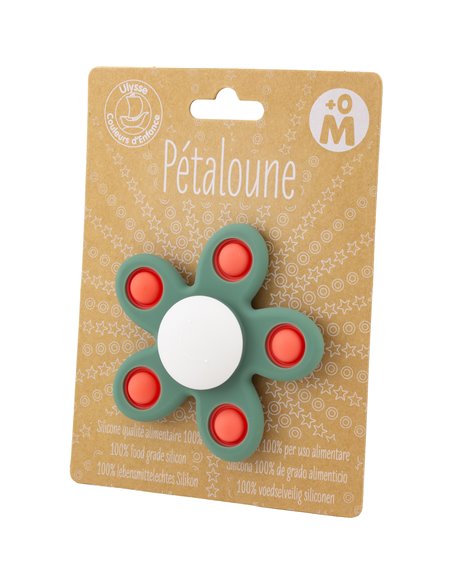 SILICONE : PÉTALOUNE 5P POP - VERTE