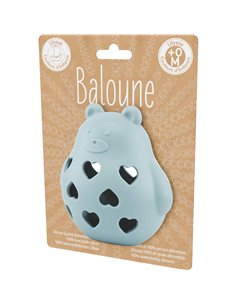 SILICONE : BALOUNE OURSON BLEU