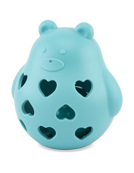 SILICONE : BALOUNE OURSON BLEU