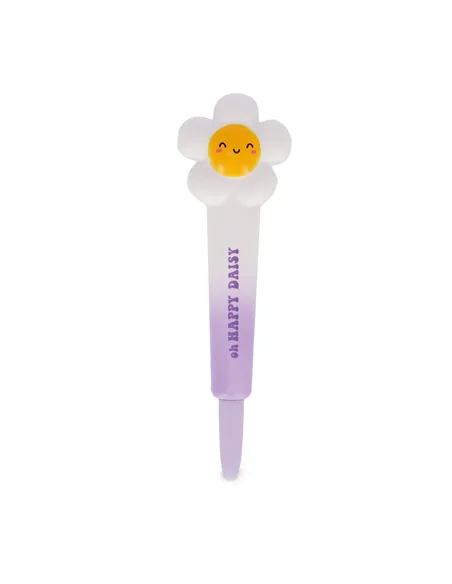 SQUEEZIES - STYLO À ENCRE GEL ANTISTRESS - DAISY - Legami