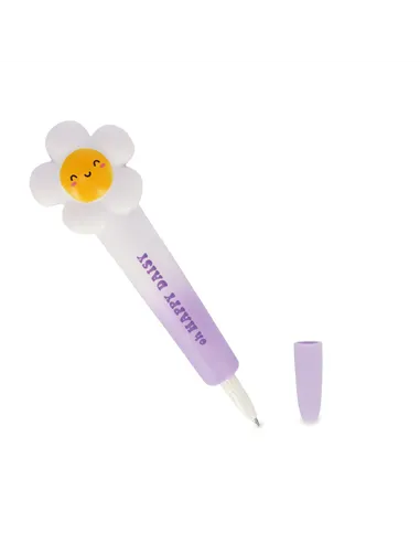 SQUEEZIES - STYLO À ENCRE GEL ANTISTRESS - DAISY - Legami