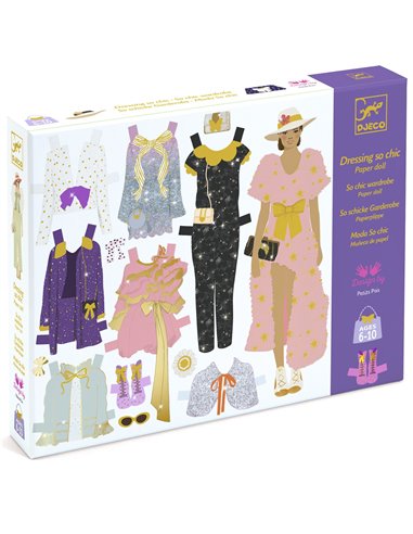 ACTIVITES PAPIER - Dressing so chic - Djeco