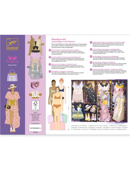 ACTIVITES PAPIER - Dressing so chic - Djeco