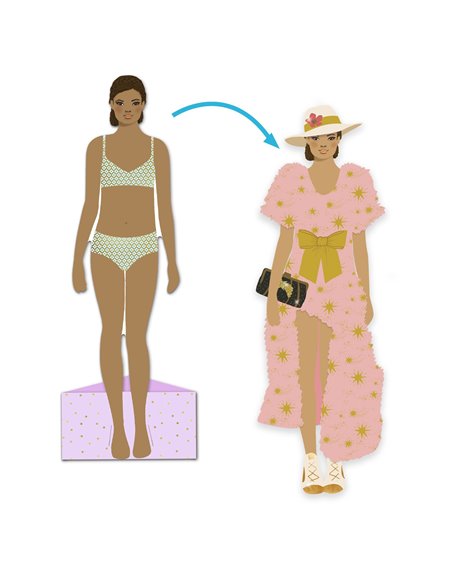 ACTIVITES PAPIER - Dressing so chic - Djeco