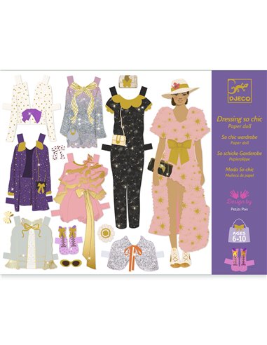 ACTIVITES PAPIER - Dressing so chic - Djeco