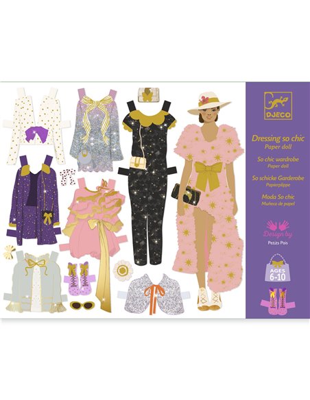 ACTIVITES PAPIER - Dressing so chic - Djeco