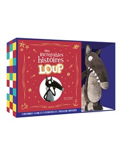 COFFRET - MES INCROYABLES HISTOIRES DE LOUP - Auzou