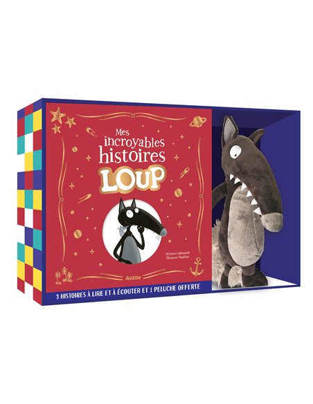 COFFRET - MES INCROYABLES HISTOIRES DE LOUP - Auzou
